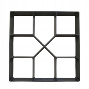 Wielorazowa Forma do KOSTKI BRUKOWEJ ZALEWANA BETONEM 40cm ŚCIEŻKA CHODNIK - miniatura 4