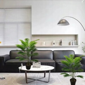 SZTUCZNA Roślina PALMA do 50cm DEKORACJA do DOMU BIURA PATIO Realistyczna - miniatura 5