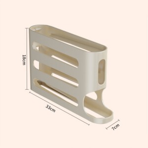 Stojak na JAJKA do LODÓWKI DO PRZECHOWYWANIA JAJEK na 30 SZTUK Organizer - miniatura 3