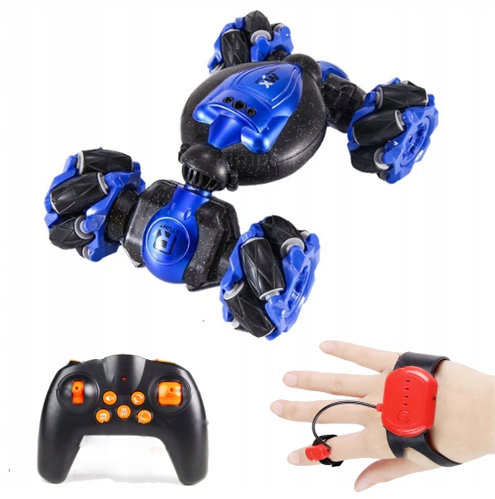 AUTO SAMOCHÓD ZDALNIE STEROWANY RĘKĄ LUB PILOTEM TERENOWY 360 4x4 PREZENT