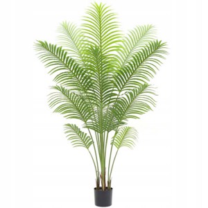 SZTUCZNA Roślina ARECA PALMA HAWAJSKA W DONICZCE REALISTYCZNA 120cm ŁADNA - miniatura 2