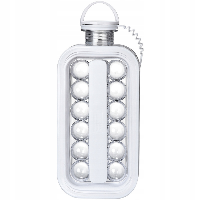 Forma do LODU Butelka PRZENOŚNA PLAŻA CAMPING PIKNIK TRITAN 2w1 MOBILNA 17x