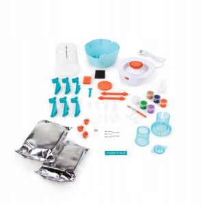 ZESTAW GARNCARSKI KREATYWNA ZABAWKA DLA DZIECI CERAMIKA GLINA PREZENT - miniatura 4