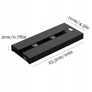 WIESZAK NA KIELISZKI LAMPKI DO WINA WINO PODWÓJNY Biały Matowy - miniatura 10