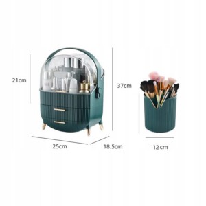 ORGANIZER na KOSMETYKI Kosmetyczka KUFEREK Stojak - miniatura 3