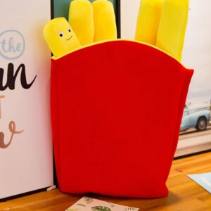 DUŻE PLUSZOWE FRYTKI MASKOTKA PLUSZAK ZABAWKA DLA DZIECI LUB ZWIERZĄT 30cm - miniatura 8
