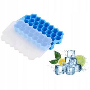 FOREMKA do LODU SILIKONOWA z POKRYWKĄ Hex DUŻA - miniatura 6