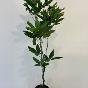 SZTUCZNA Roślina PACHIRA DRZEWKO SZCZĘŚCIA W DONICZCE REALISTYCZNA 120cm XL - miniatura 6