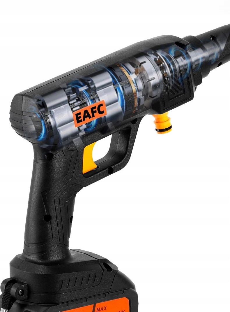 MYJKA Ciśnieniowa AKUMULATOROWA do 100bar ZESTAW 600W OGRODOWA - obrazek 5