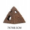 DEKORACJE DO AKWARIUM OZDOBA AKWARIOWA PIRAMIDY KOMPLET 3 SZT 8,5-12,5cm - miniatura 6