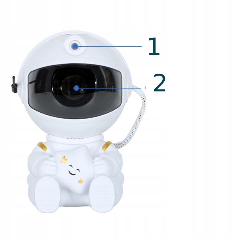 PROJEKTOR GWIAZD NIEBA ASTRONAUTA KOSMOS PILOT RZUTNIK PREZENT DLA DZIECI - zdjęcie 3