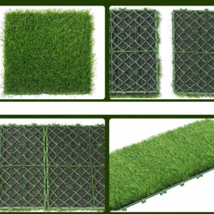 SZTUCZNA TRAWA TRAWNIK NA BALKON TARAS OGRÓD OZDOBNA PIĘKNA 30x30cm - miniatura 14