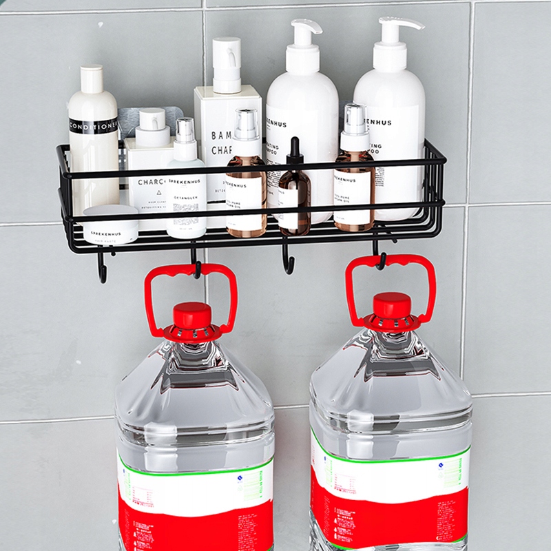 PÓŁKA Łazienkowa PRYSZNICOWA WISZĄCA Biała METAL - obrazek 2