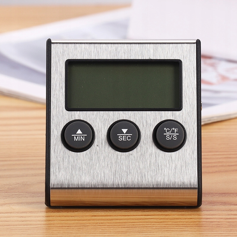 TERMOMETR DO WĘDZARNI Pieczenia GRILLA SONDA TIMER - obrazek 6