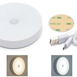 LAMPKA LED CZUJKA RUCHU USB INDUKCYJNA GARDEROBA 120 stopni CIEPŁE ŚWIATŁO - miniatura 6