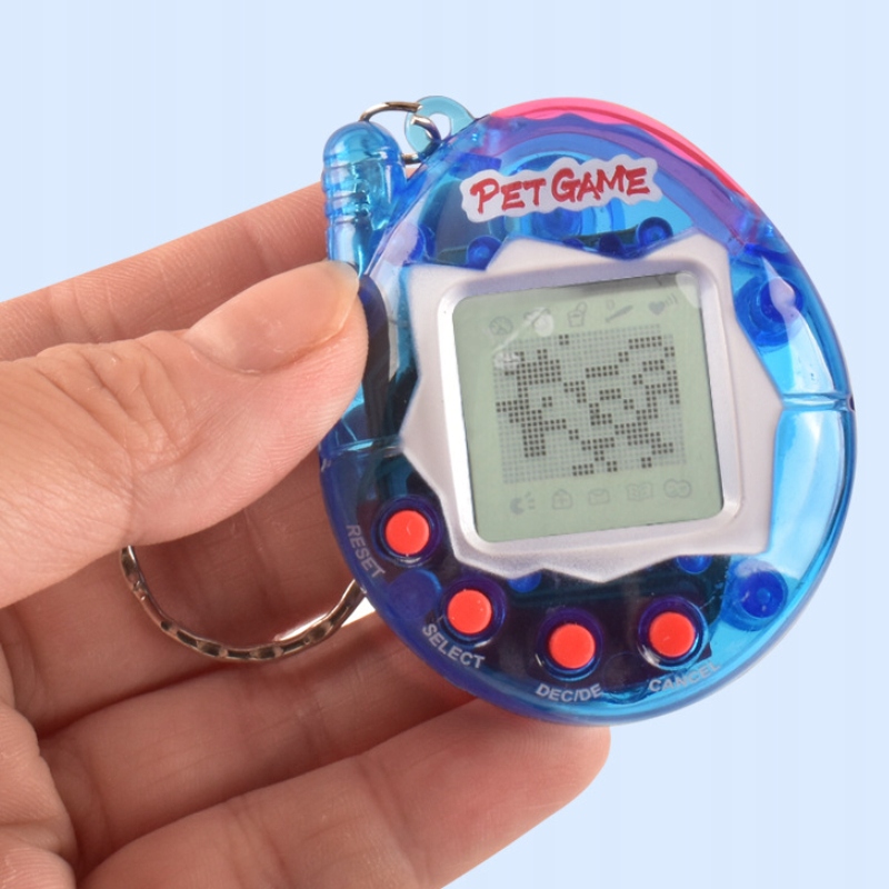 TAMAGOTCHI gra dla dzieci ELEKTRONICZNA Tamagoczi ZWIERZĄTKO Niebieskie - zdjęcie 3