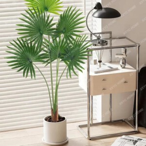 SZTUCZNA Roślina PALMA Wachlarzowa XXL W DONICZCE REALISTYCZNA 160cm - miniatura 6