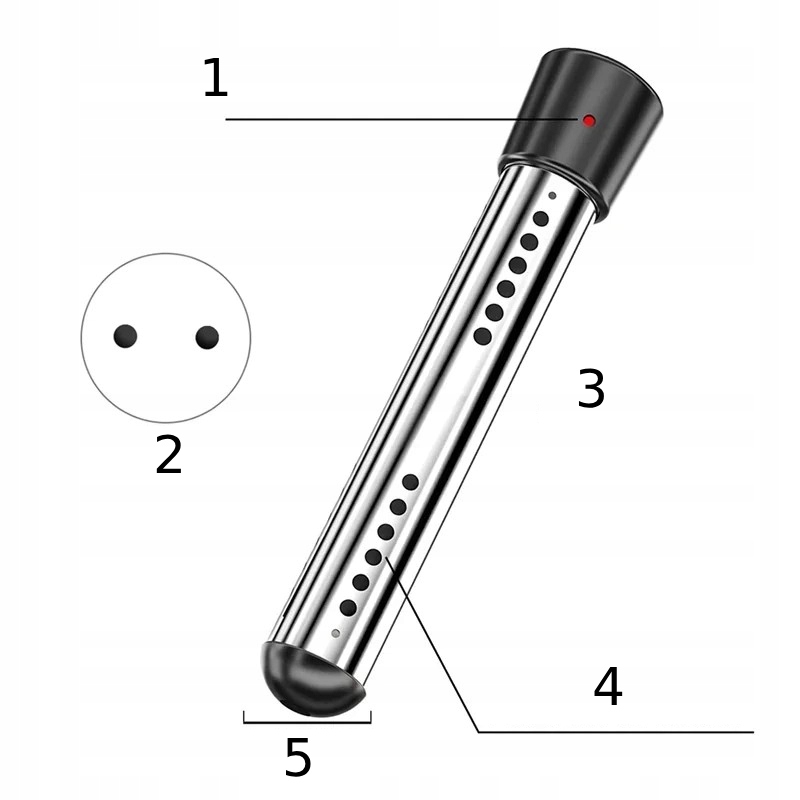 GRZAŁKA BASENOWA 3000W PODGRZEWACZ DO WODY BASENU TIMER WYŁĄCZNIK CZASOWY - obrazek 4