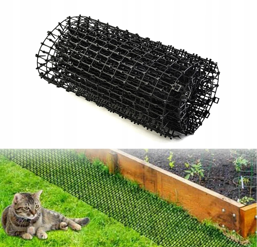 Siatka OGRODOWA Zabezpieczająca PRZECIW KOTOM PSOM Zwierzętom WARZYWA 200cm - obrazek 3