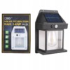 SOLARNA LAMPA OGRODOWA ŚCIENNA LAPKA NA TARAS ELEWACYJNA 1200mAh IP65 21cm - miniatura 3