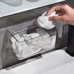 HAK NAKLEJKA Taśma z HACZYKAMI na PÓŁKĘ ŁAZIENKOWĄ KUCHENNĄ Samoprzylepna - miniatura 4