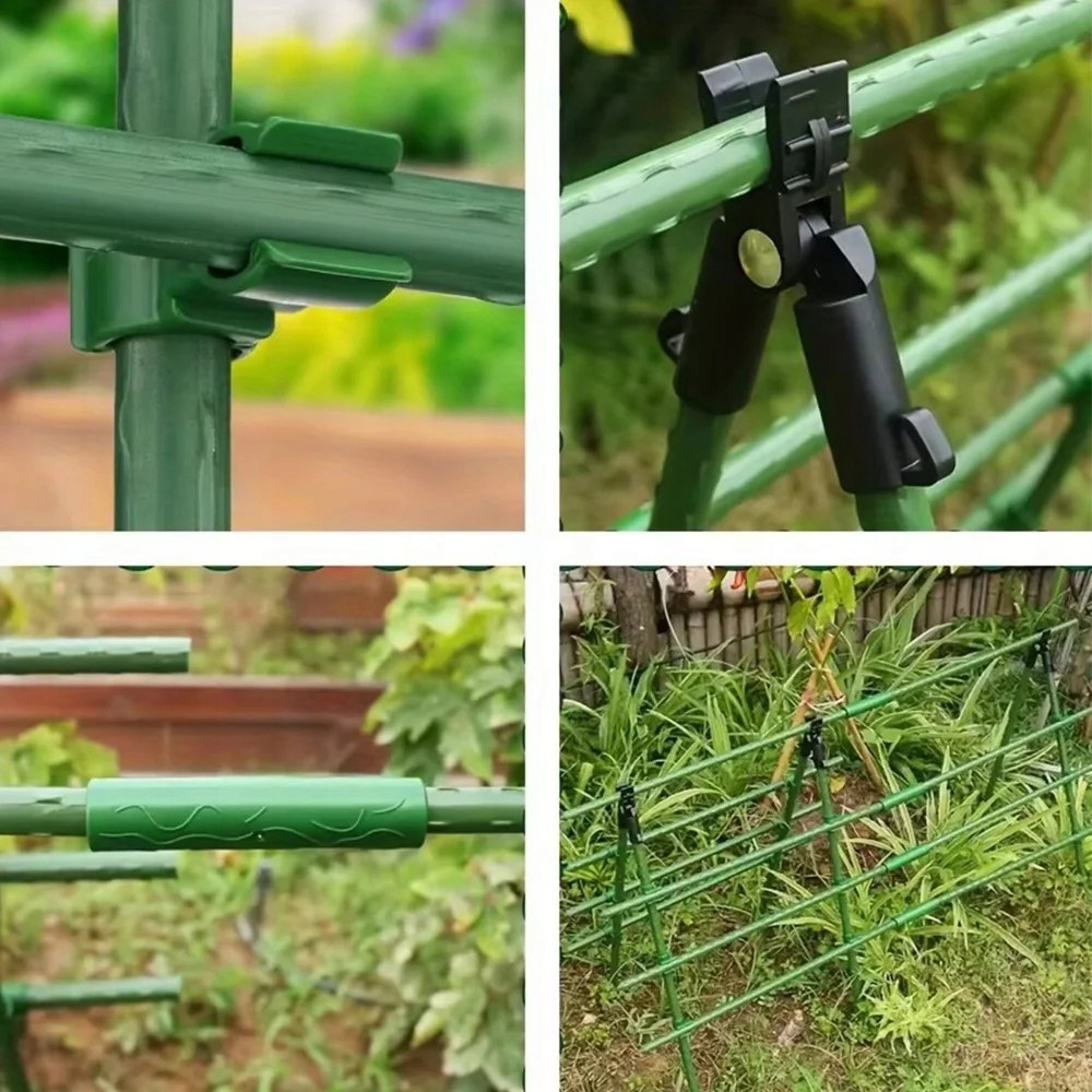 STELAŻ Szklarnia Tunel Szkielet OGRODOWY do UPRAW POMIDORÓW OGÓRKÓW FASOLKA - zdjęcie 3