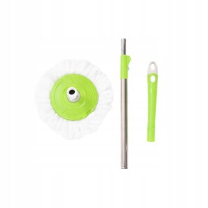 MAGICZNY MOP Obrotowy + 2 WKŁADY WIADRO WYCISKACZ - miniatura 3