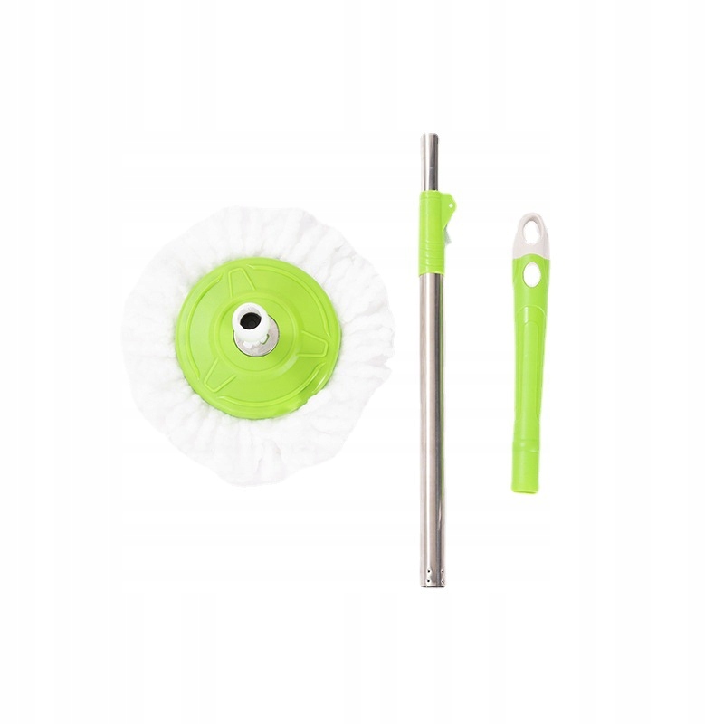 MAGICZNY MOP Obrotowy + 2 WKŁADY WIADRO WYCISKACZ - zdjęcie 3