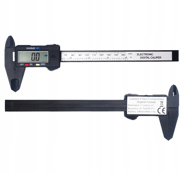 SUWMIARKA Elektroniczna 150mm LCD CYFROWA Dokładna - zdjęcie 14