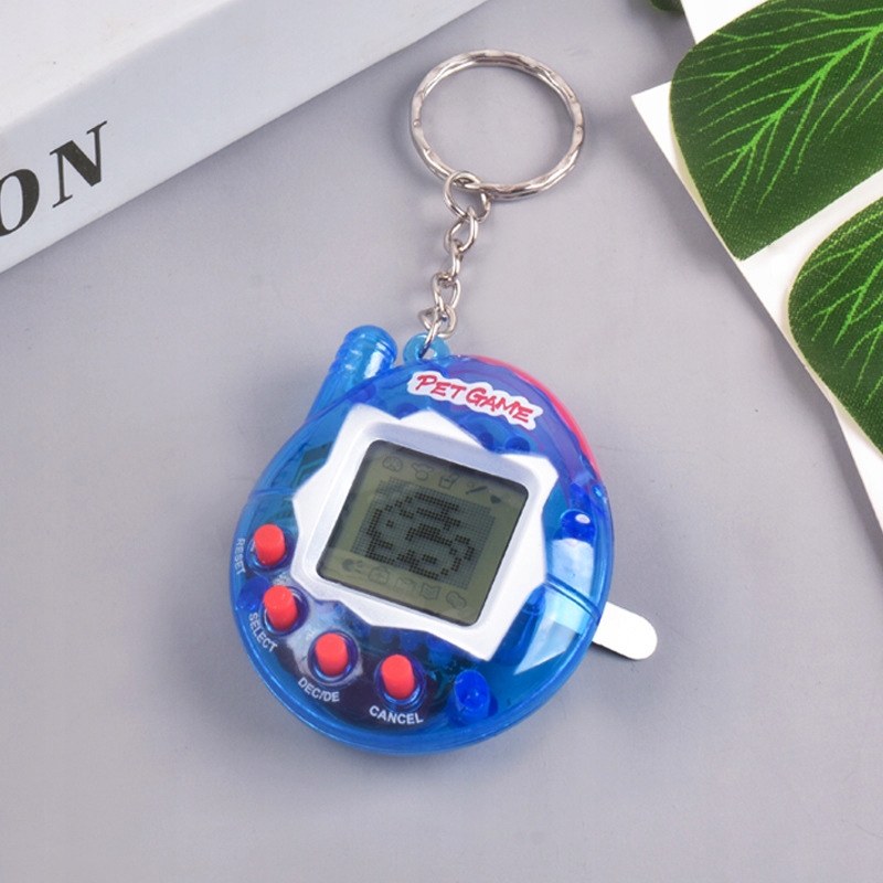TAMAGOTCHI gra dla dzieci ELEKTRONICZNA Tamagoczi ZWIERZĄTKO Niebieskie - zdjęcie 2