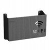 UCHWYT ŚCIENNY PÓŁKA na ROUTER WIFI SWITCH Czarna - miniatura 1