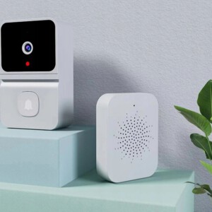 DZWONEK do DRZWI z Kamerą PODGLĄD Wizjer DOMOFON WIFI APLIKACJA iOS Android - miniatura 2