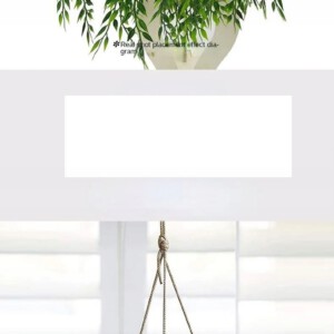 SZTUCZNA ROŚLINA WIERZBA WILKINA ZWISAJĄCA DOMOWA REALISTYCZNA KWIAT 50cm - miniatura 9