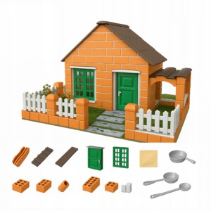 ZESTAW DO BUDOWY DOMKU ZABAWKA DLA DZIECI PREZENT DIY MINIATUROWY DOMEK