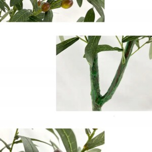 SZTUCZNA Roślina DRZEWKO OLIWNE XXL W DONICZCE REALISTYCZNE 180cm DEKORACJA - miniatura 3