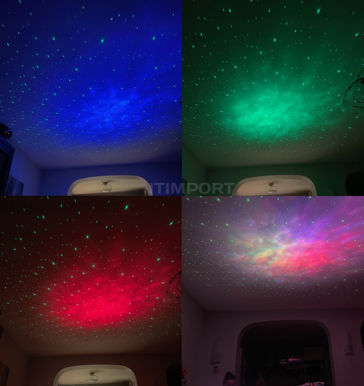 Projektor GWIAZD SMART Google TUYA MGŁAWICE LASER - zdjęcie 16