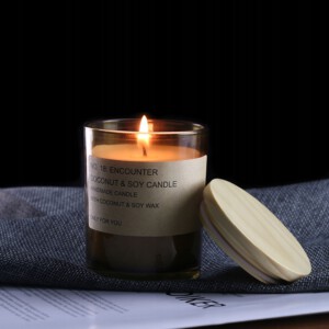 ŚWIECA SOJOWO KOKOSOWA HandMade FRANCUSKI JAŁOWIEC I LAWENDA AROMATYCZNA - miniatura 8