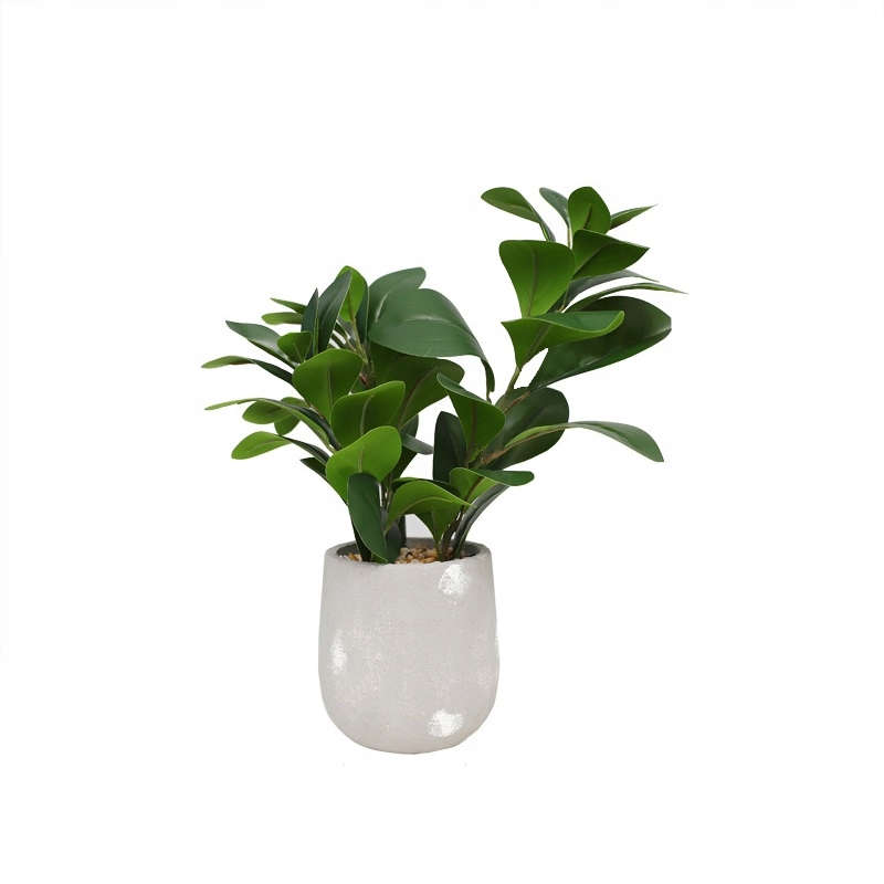 SZTUCZNA Roślina W DONICZCE REALISTYCZNA 38cm Fikus FIGOWIEC Piękny - obrazek 3