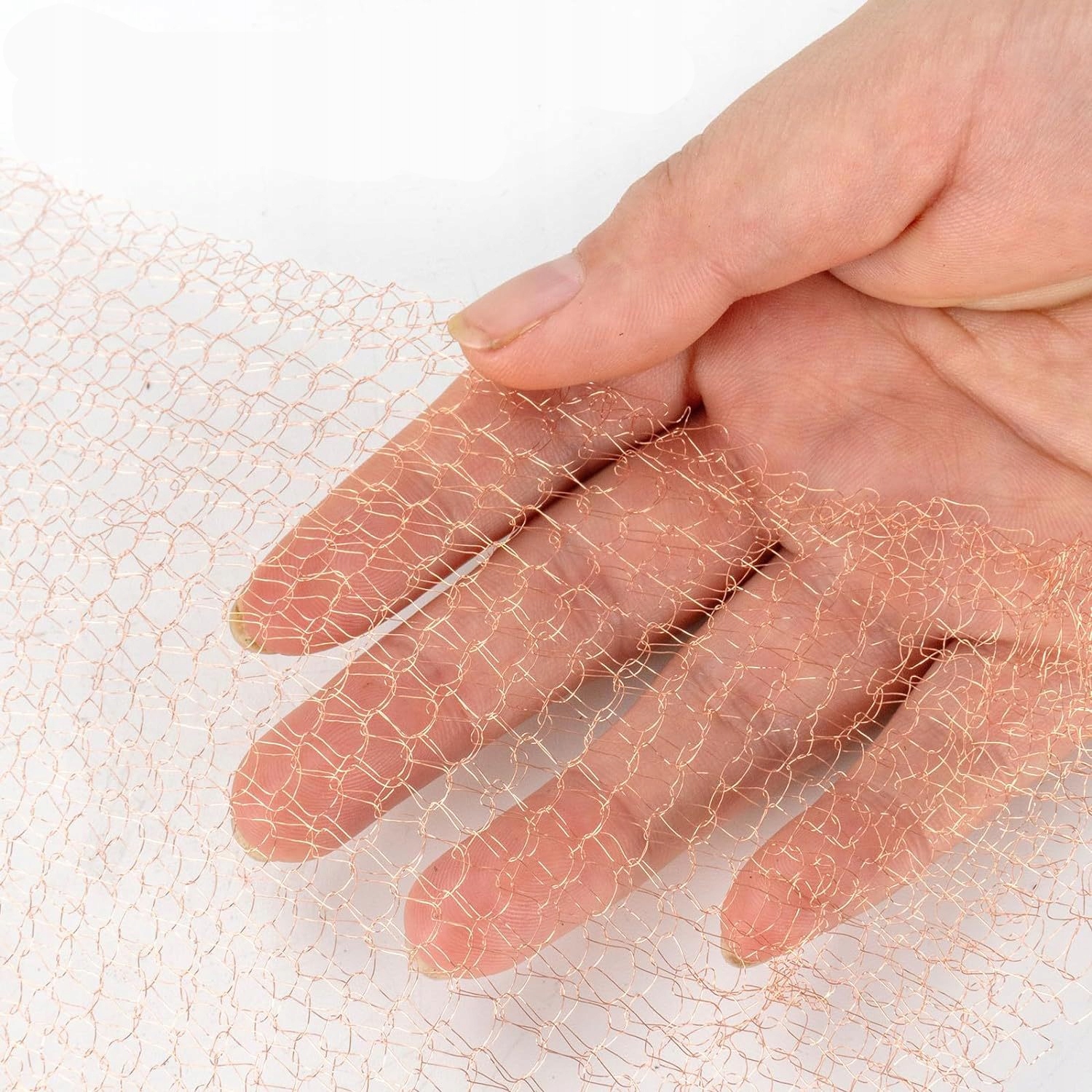 Miedziana TAŚMA Ogrodowa NA ŚLIMAKI SIATKA OCHRONA ROŚLIN NA SZKODNIKI 6m - obrazek 8