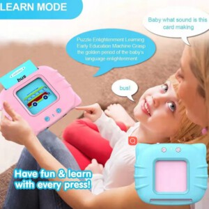 ZABAWKA EDUKACYJNA DLA DZIECI CZYTNIK KART DO NAUKI ANGIELSKIEGO 224 SŁÓWEK - miniatura 12