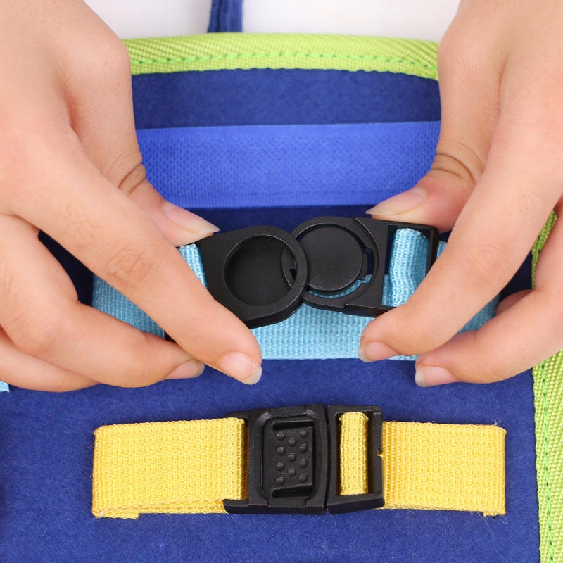 Tablica MONTESSORI Walizka EDUKACYJNA Sensoryczna dla DZIECI Manipulacyjna - zdjęcie 9