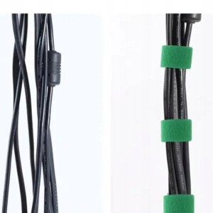 Rzep do SPINANIA ROŚLIN TAŚMA 3m x 10mm DO POMIDORÓW OGÓRKÓW WARZYW OGRODU - miniatura 3