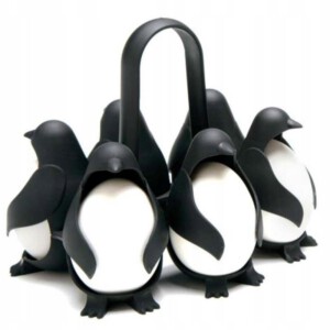 UCHWYT FORMA STOJAK DO GOTOWANIA JAJEK NA 6 SZTUK PINGWINY