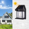 SOLARNA LAMPA OGRODOWA ŚCIENNA LAPKA NA TARAS ELEWACYJNA 1200mAh IP65 21cm - miniatura 7