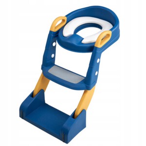 NOCNIK Z DRABINKĄ NAKŁADKA NA TOALETĘ SCHODKI WC 3w1 DLA DZIECI PREZENT - miniatura 2