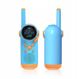 Walkie Talkie KRÓTKOFALÓWKI RADIO DZIECI Wyświetlacz 22 KANAŁY LED VOX 3km - miniatura 9