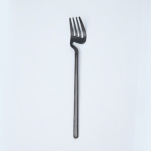 ZESTAW KOMPLET SZTUĆCÓW STAL NIERDZEWNA NÓŻE WIDELCE ŁYŻKI 32szt CZARNE MAT - miniatura 2