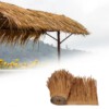 Strzecha SŁOMA SZTUCZNA na DACH Dekoracyjna 100x50cm TIKI HUTS Hawajska BAR - miniatura 1