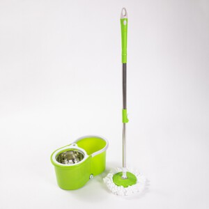 MAGICZNY MOP Obrotowy + 2 WKŁADY WIADRO WYCISKACZ - miniatura 7