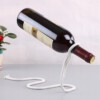 STOJAK UCHWYT NA WINO BUTELKĘ ALKOHOL SZNUREK STYLOWY NOWOCZESNY PREZENT - miniatura 15
